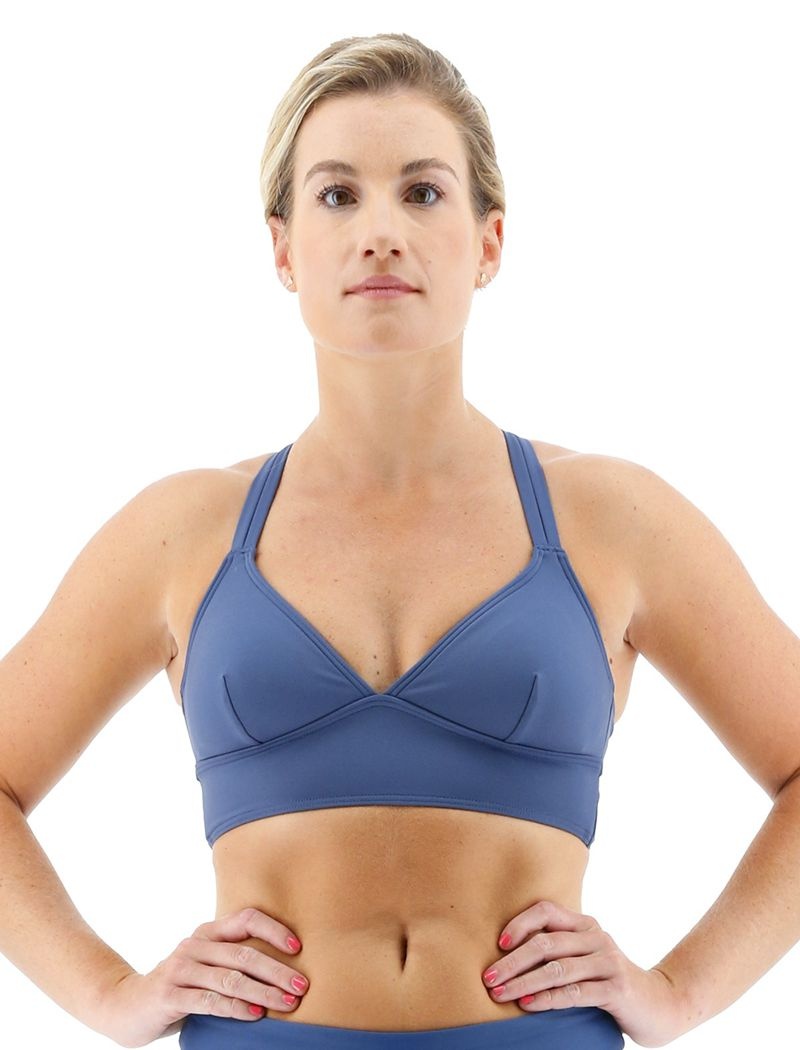 Soutien Gorge Sport Tyr Madeline Femme Bleu | 43389801JWN