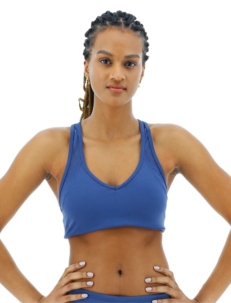 Soutien Gorge Sport Tyr Hadley Femme Bleu | 59686468SLT