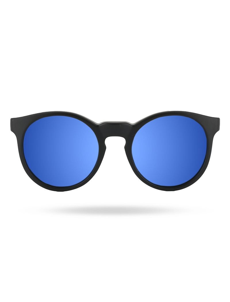 Lunette de Soleil Tyr Sierra Hts Polarized Homme Noir Bleu | 14450635LWI