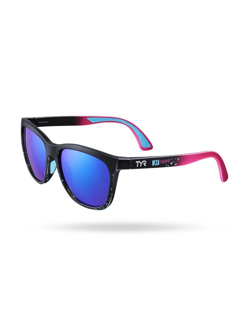 Lunette de Soleil Tyr Carolita Hts Polarized - Limted Edition Wodapalooza Homme Bleu Noir | 58993283IEH