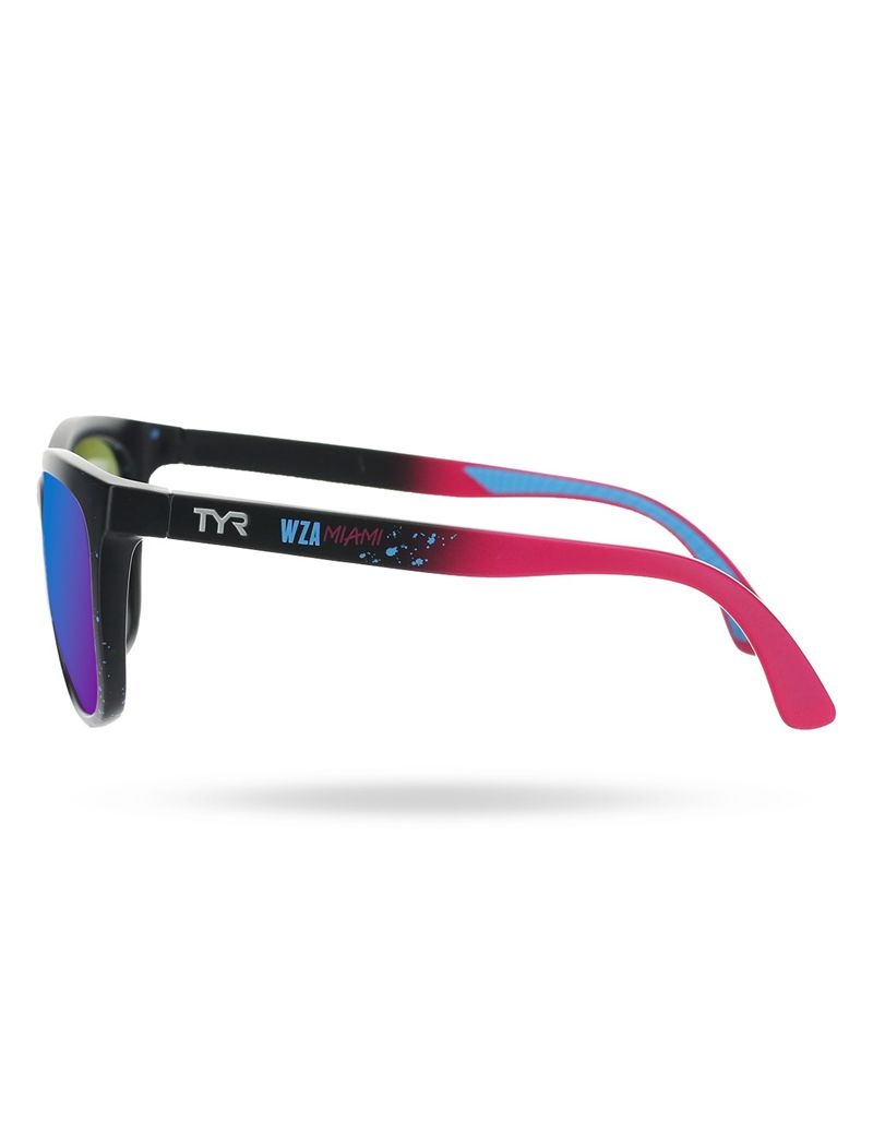 Lunette de Soleil Tyr Carolita Hts Polarized - Limted Edition Wodapalooza Homme Bleu Noir | 58993283IEH