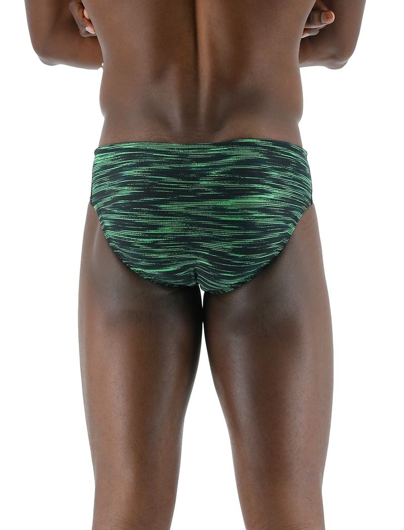 Maillot de Bain Tyr Durafast Elite? Fizzy Homme Vert Noir | 47037987GYX