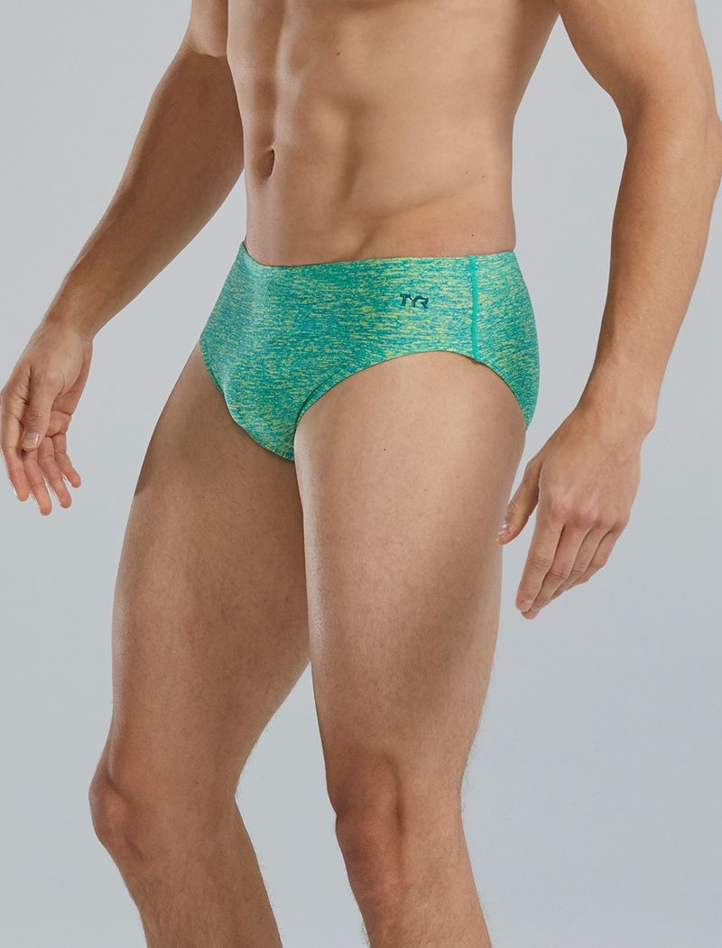 Maillot de Bain Tyr Durafast One? Lapped Homme Vert | 61909144OUW