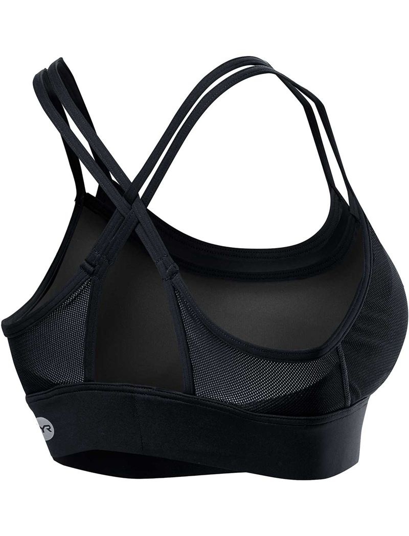 Soutien Gorge Sport Tyr Quinn Femme Noir | 46735814GSZ