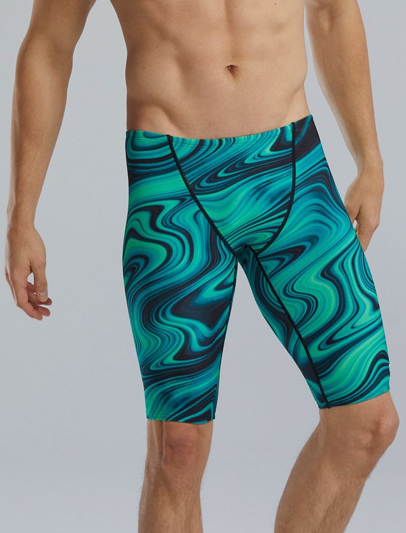 Maillot de Bain Tyr Durafast Elite? Jammer Vitality Homme Vert | 11619343NYY