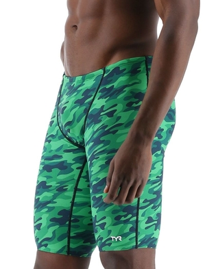 Maillot de Bain Tyr Durafast Elite? Jammer Camo Homme Vert | 39597628QVR