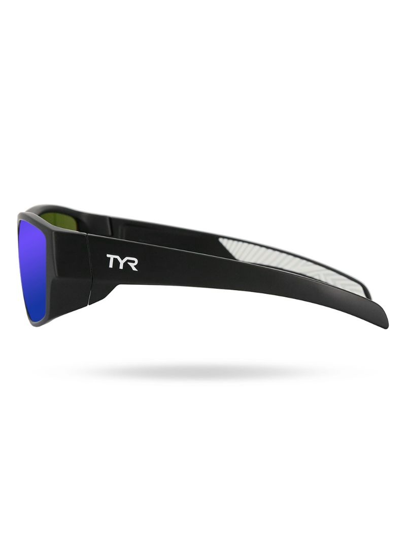 Lunette de Soleil Tyr Knox Hts Polarized Homme Bleu Noir | 68960989NCP