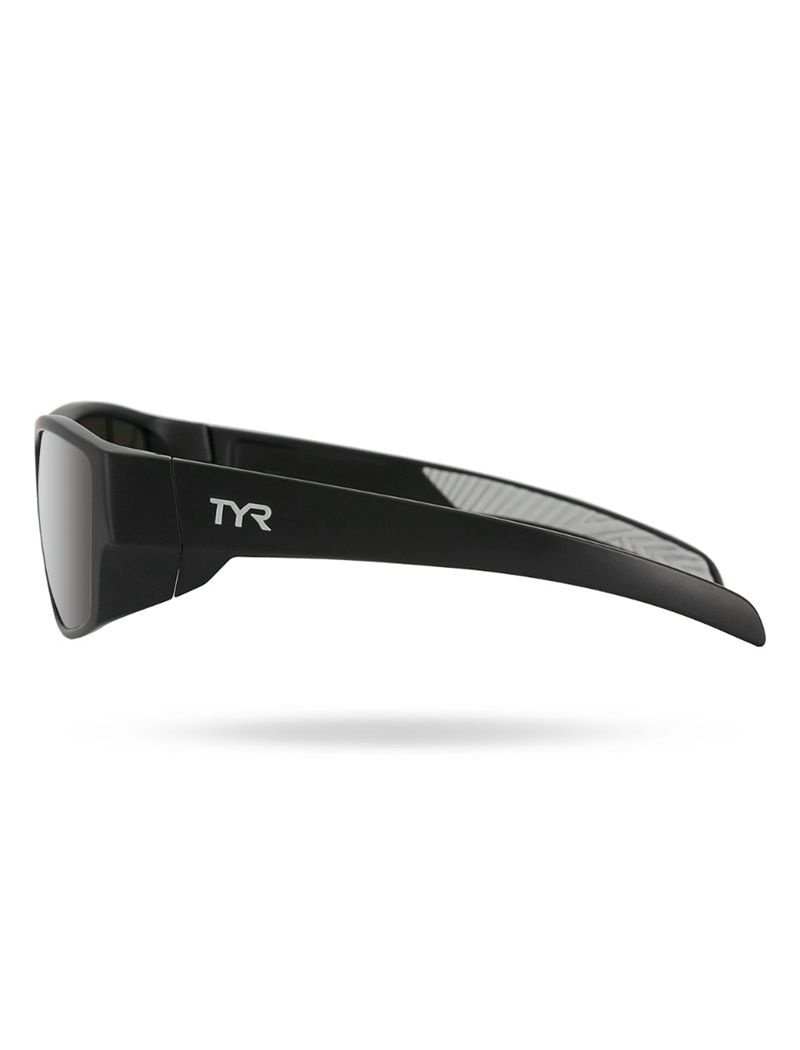 Lunette de Soleil Tyr Knox Hts Polarized Homme Noir | 48333383QRV