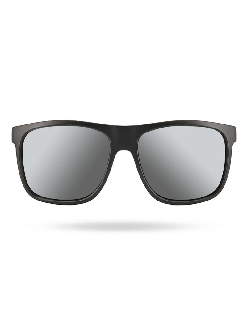 Lunette de Soleil Tyr Apollo Hts Polarized Homme Noir Argent | 24695397UXB