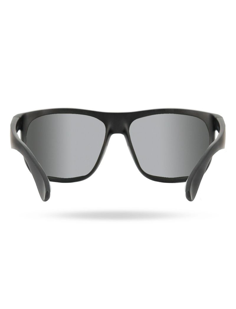 Lunette de Soleil Tyr Apollo Hts Polarized Homme Noir Argent | 24695397UXB