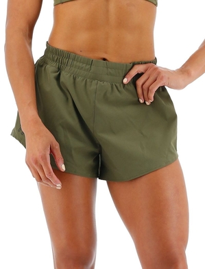 Shorts De Course Tyr Hydrosphere? Pace Femme Vert Olive | 18295233MSD