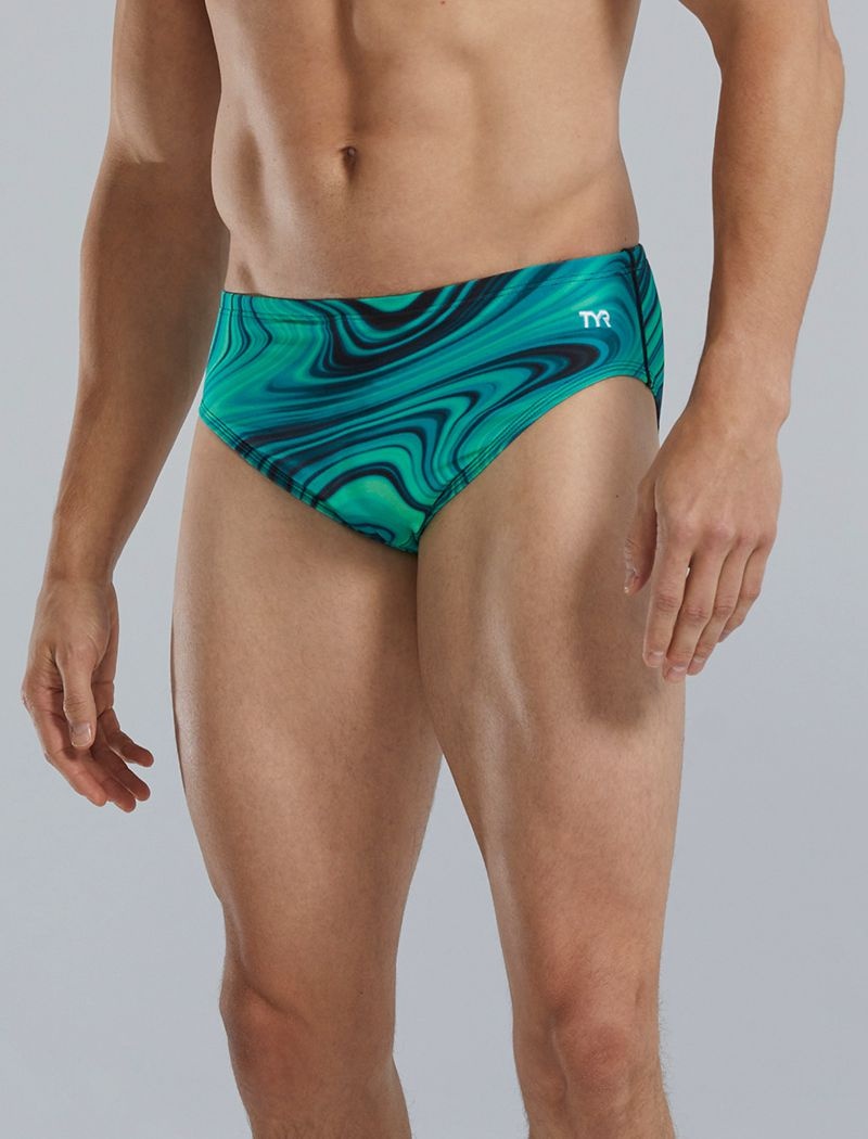 Maillot de Bain Tyr Durafast Elite? Vitality Homme Vert | 31717165JWP