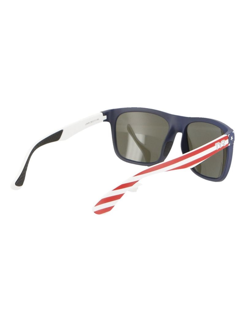 Lunette de Soleil Tyr Apollo Hts Polarized Homme Noir Bleu Rouge | 51247015MZX