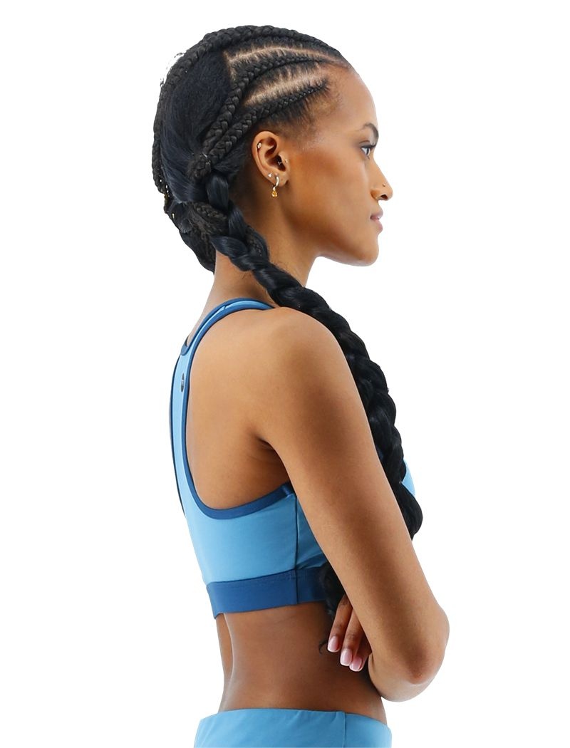 Soutien Gorge Sport Tyr Durafast Elite? Lyn Racerback Femme Bleu | 54761928JZW