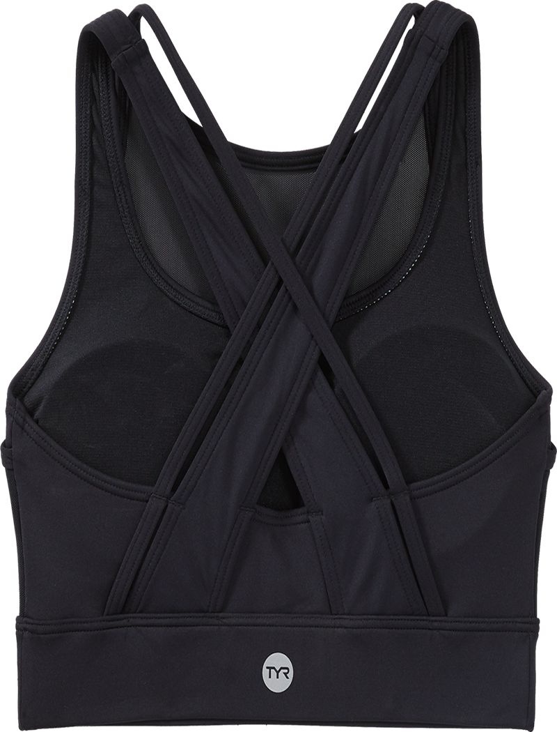 Soutien Gorge Sport Tyr Chloe Top Femme Noir | 03235242AEF