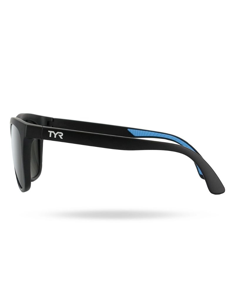 Lunette de Soleil Tyr Carolita Hts Polarized Homme Argent Noir | 79923323IBZ