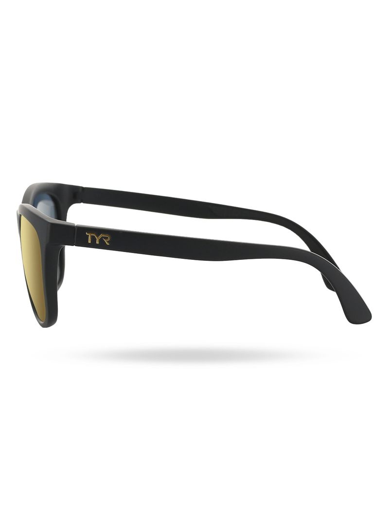 Lunette de Soleil Tyr Carolita Hts Polarized Homme Doré Noir | 77319091EWK