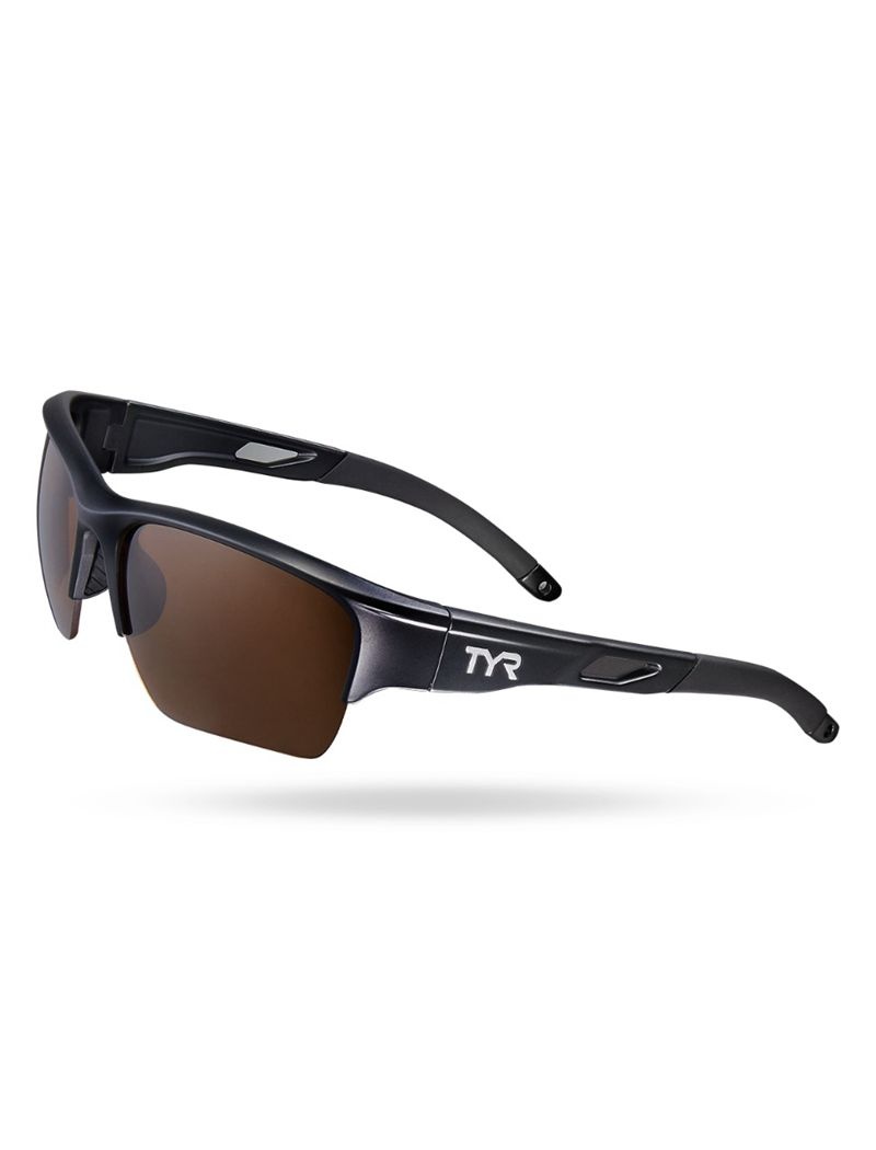 Lunette de Soleil Tyr Vatcher Hts Polarized Homme Marron Noir | 71059558DHE