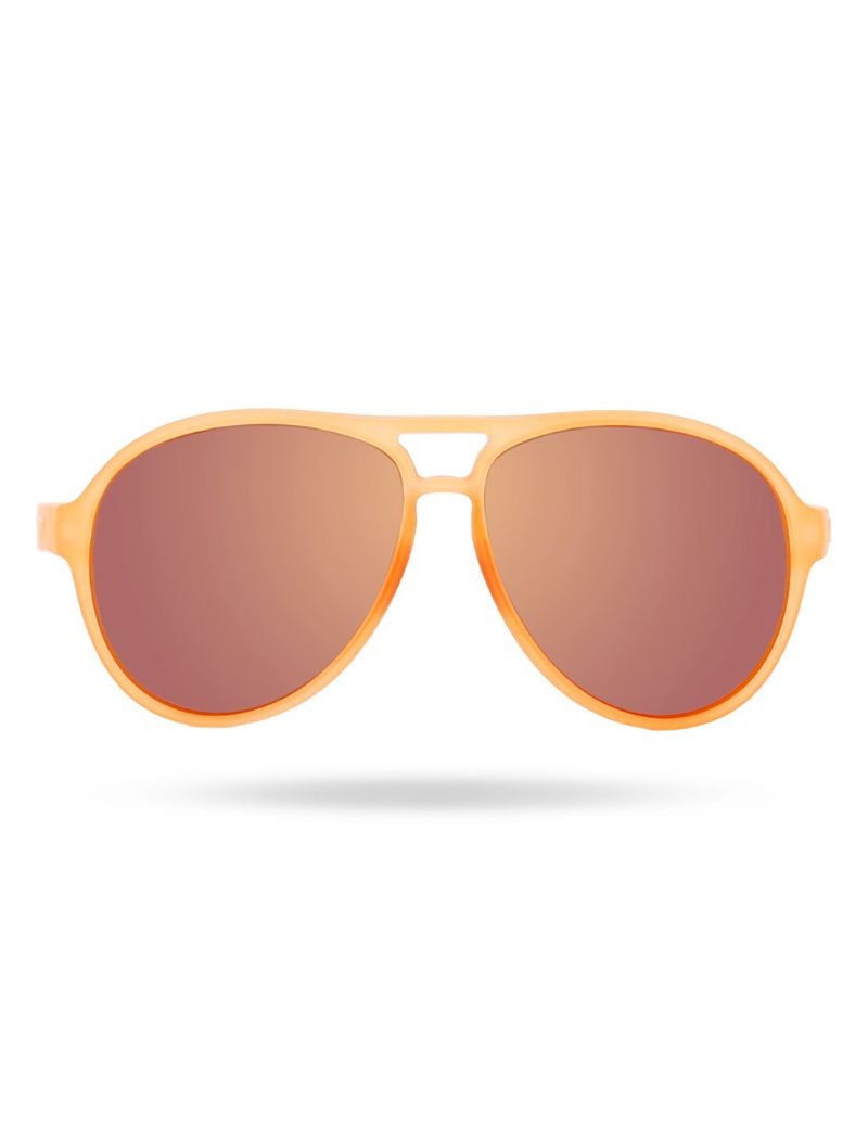 Lunette de Soleil Tyr Goldenwest Aviator Hts Polarized Homme Orange Rouge | 15857119YZF