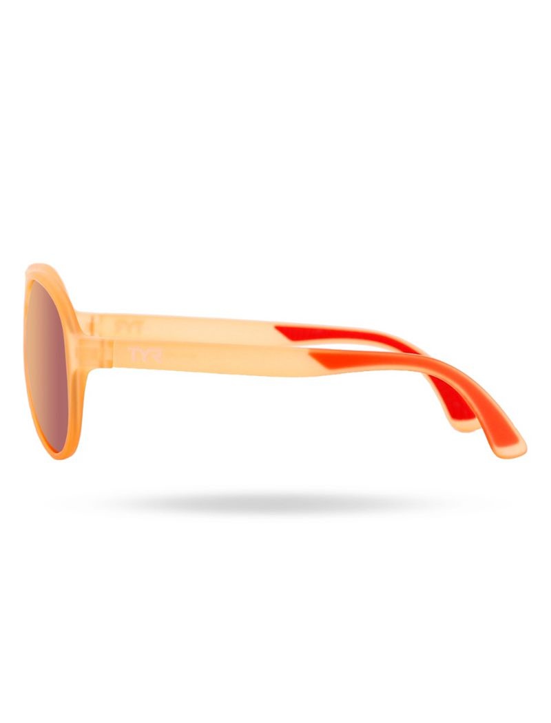 Lunette de Soleil Tyr Goldenwest Aviator Hts Polarized Homme Orange Rouge | 15857119YZF