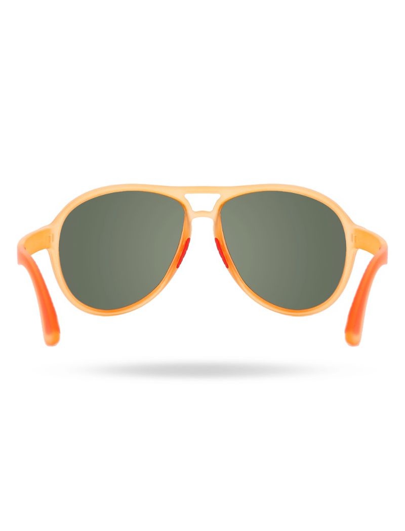 Lunette de Soleil Tyr Goldenwest Aviator Hts Polarized Homme Orange Rouge | 15857119YZF