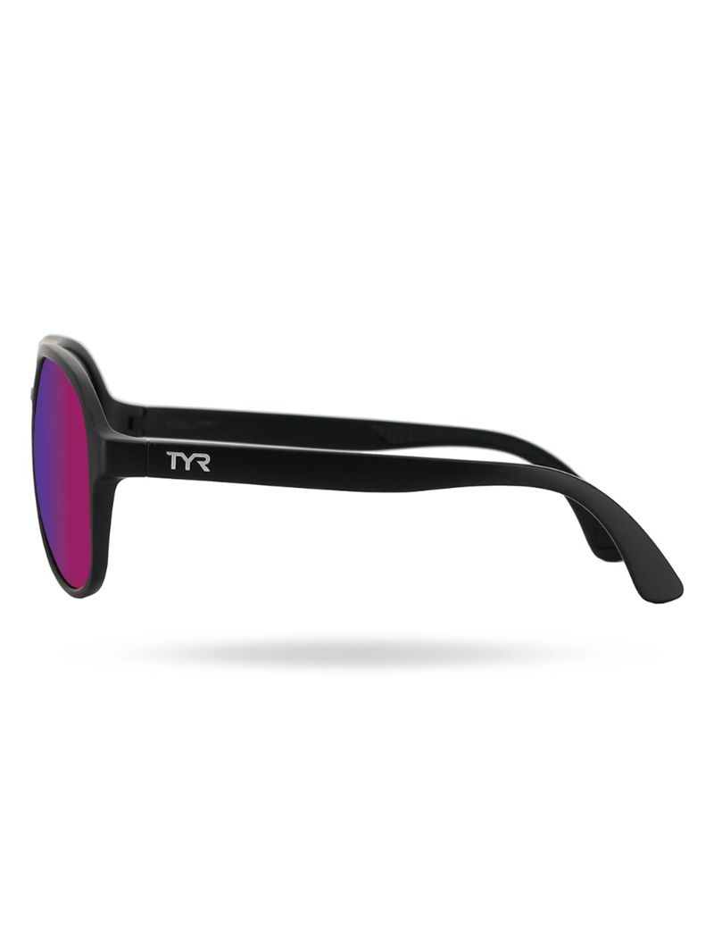 Lunette de Soleil Tyr Goldenwest Aviator Hts Polarized Homme Violette Noir | 95293477FHM