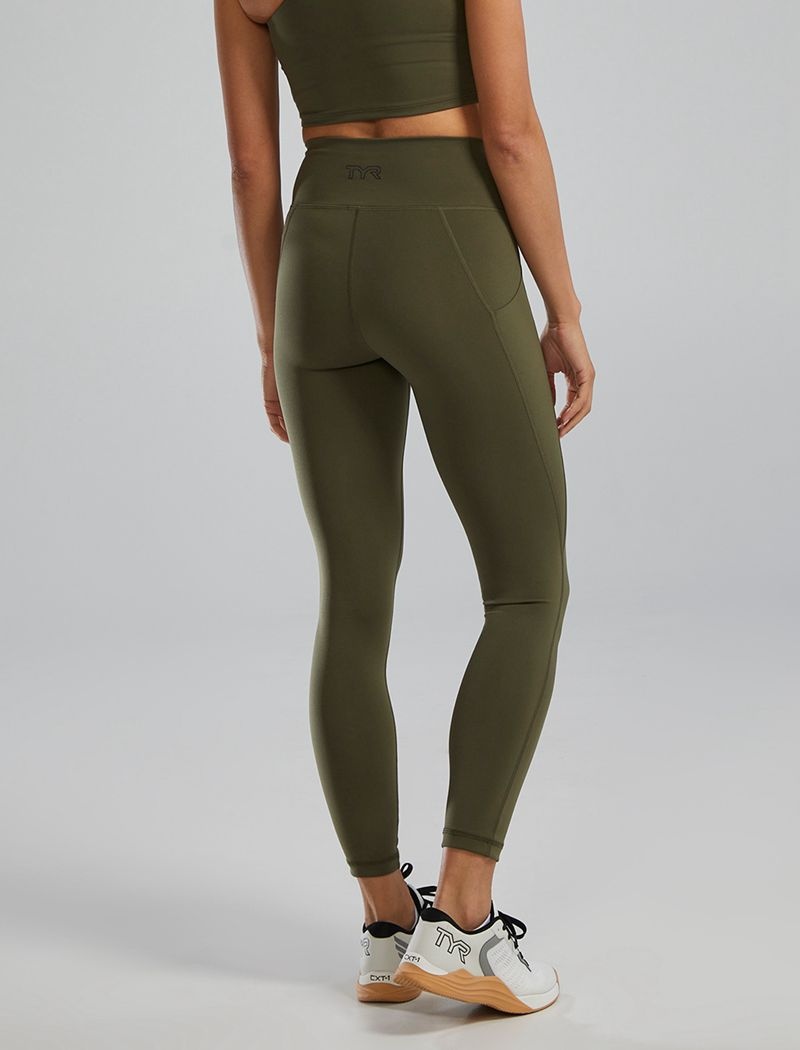 Leggings Tyr Joule Elite? High-waisted 25 Pocket Femme Oilve | 83487125TFA