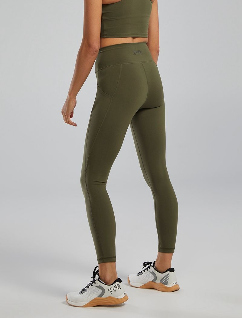 Leggings Tyr Joule Elite? High-waisted 25 Pocket Femme Oilve | 83487125TFA