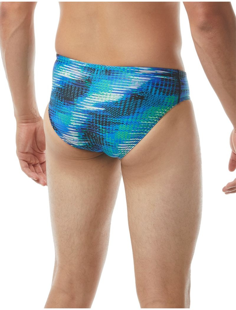 Maillot de Bain Tyr Durafast Elite? Surge Homme Bleu Vert | 31288443VFO