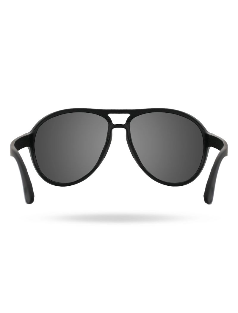 Lunette de Soleil Tyr Goldenwest Aviator Hts Polarized Homme Argent Noir | 00670423QKD