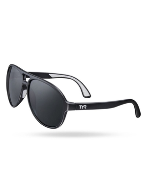 Lunette de Soleil Tyr Goldenwest Xl Aviator Hts Polarized Homme Noir | 86454515OXE