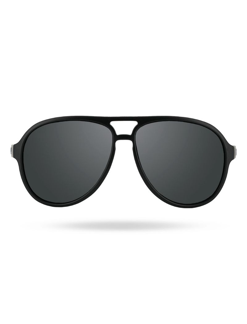 Lunette de Soleil Tyr Goldenwest Xl Aviator Hts Polarized Homme Noir | 86454515OXE