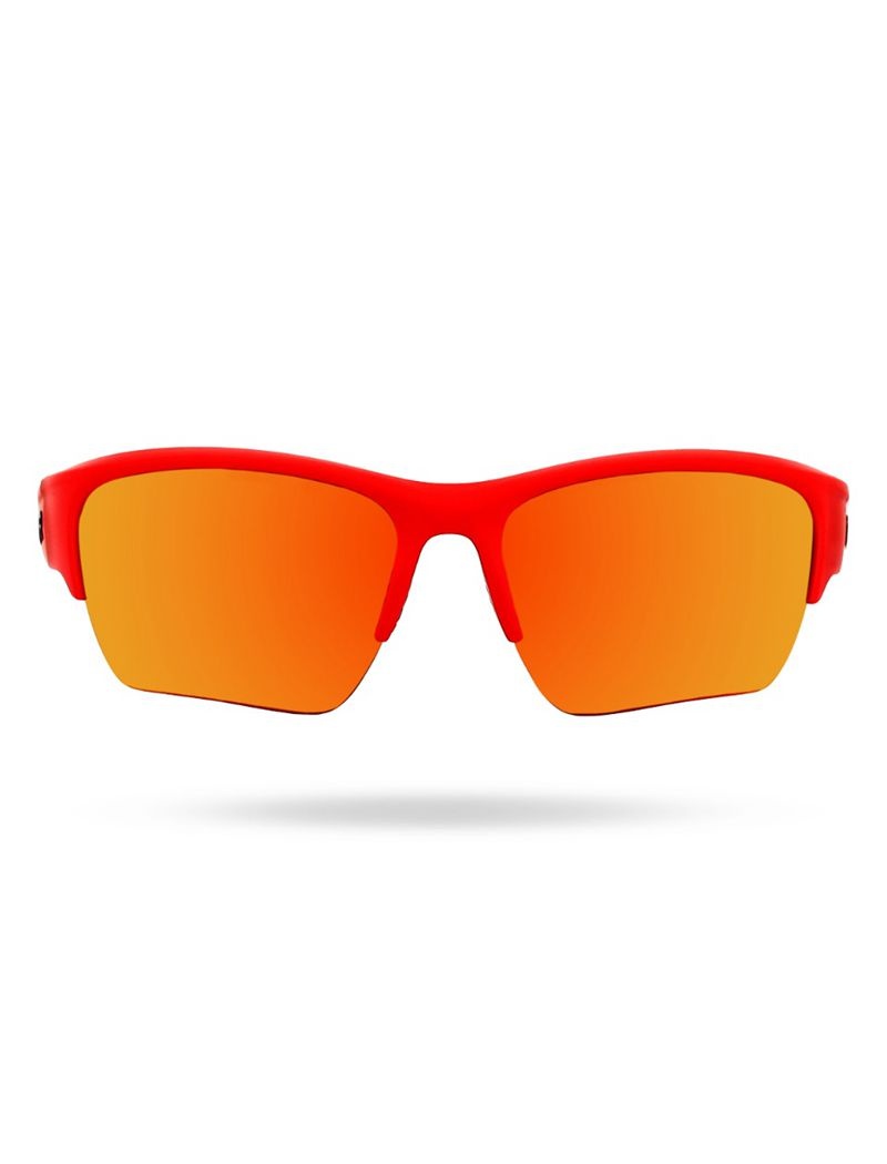 Lunette de Soleil Tyr Vatcher Hts Polarized Homme Orange Rouge | 67394967YDW