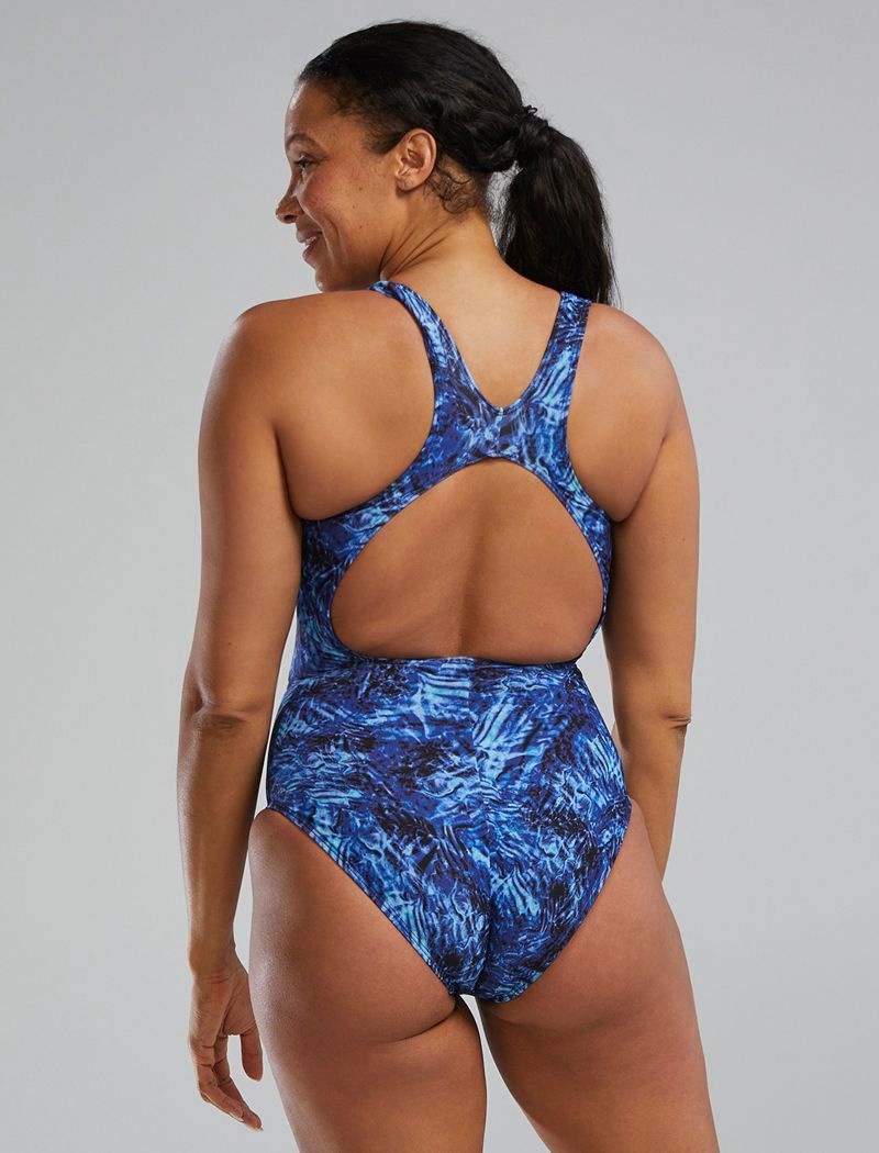 Maillot de Bain Tyr Durafast Elite? Max Splice Controlfit Expression Femme Bleu Marine Bleu | 13193734GDF