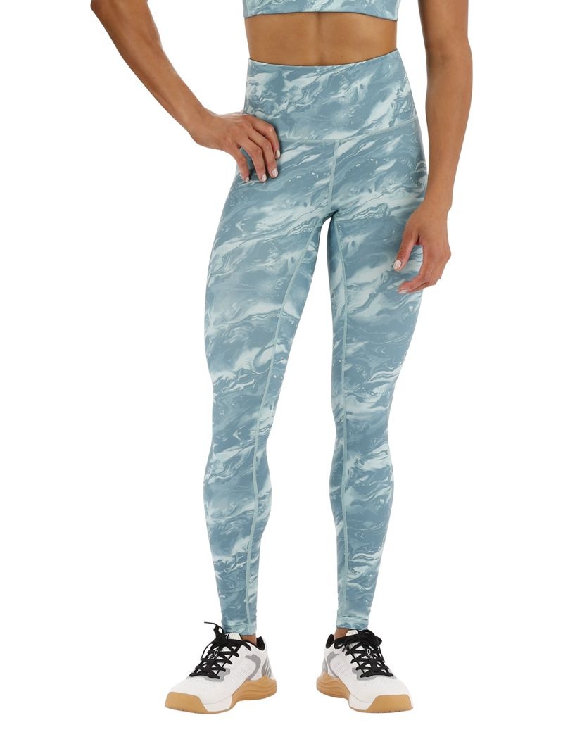 Leggings Tyr Base Kinetic? High-rise 28 Femme Turquoise | 94057174YPK