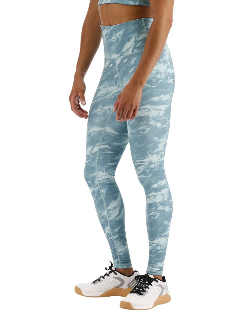 Leggings Tyr Base Kinetic? High-rise 28 Femme Turquoise | 94057174YPK