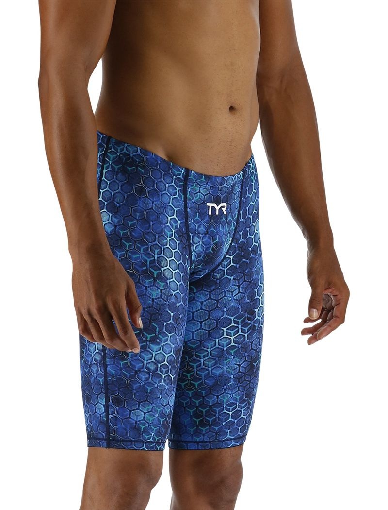 Maillot de Bain Tyr Thresher? Jammer U12 Compliant Akurra Homme Bleu | 15925208KLI