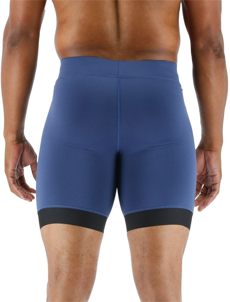 Maillot de Bain Tyr Durafast Elite? Workout Jammer Homme Bleu | 85138521KEE