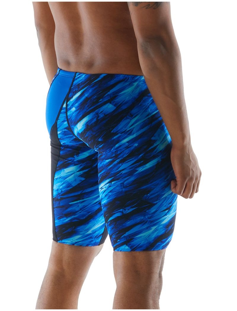 Maillot de Bain Tyr Durafast Elite? Wave Jammer Vitric Homme Bleu | 87879578GOL