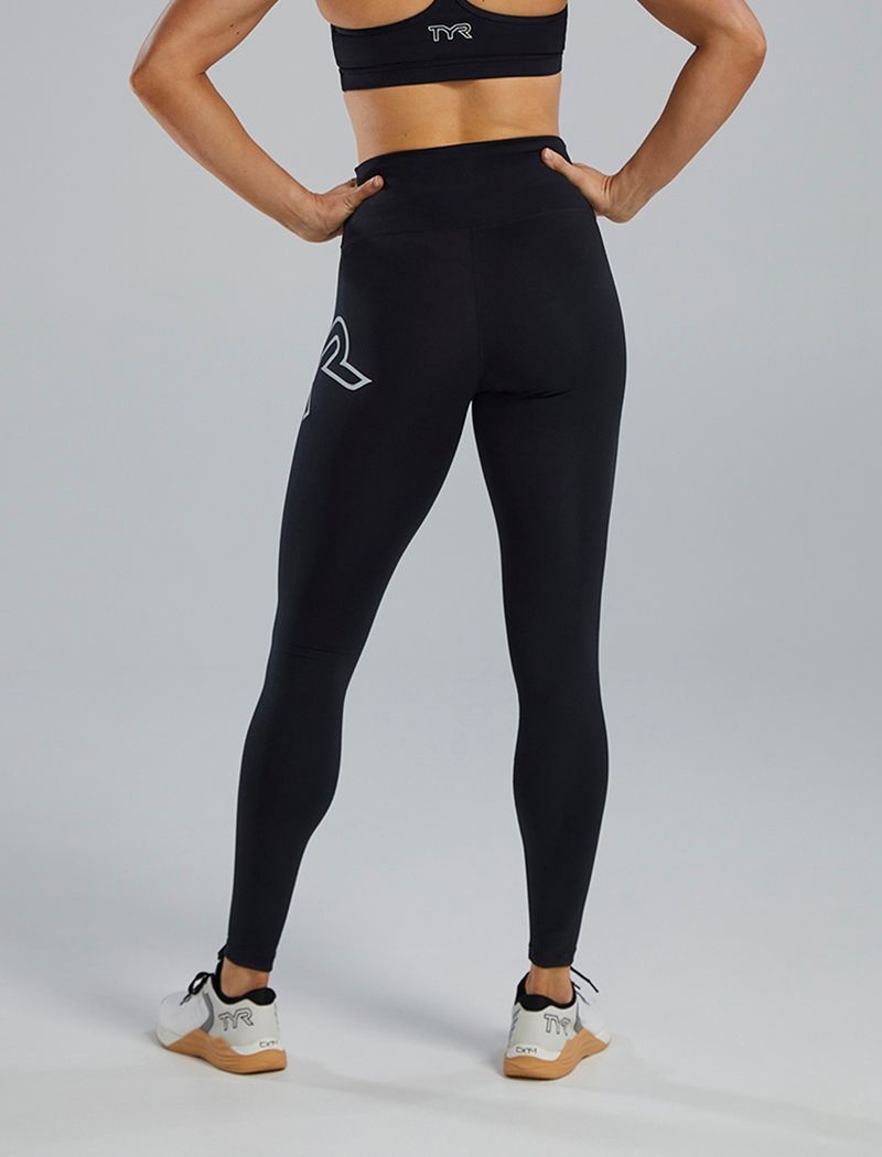 Leggings Tyr Base Kinetic? High-rise 28 Logo Femme Noir | 29541498RYM