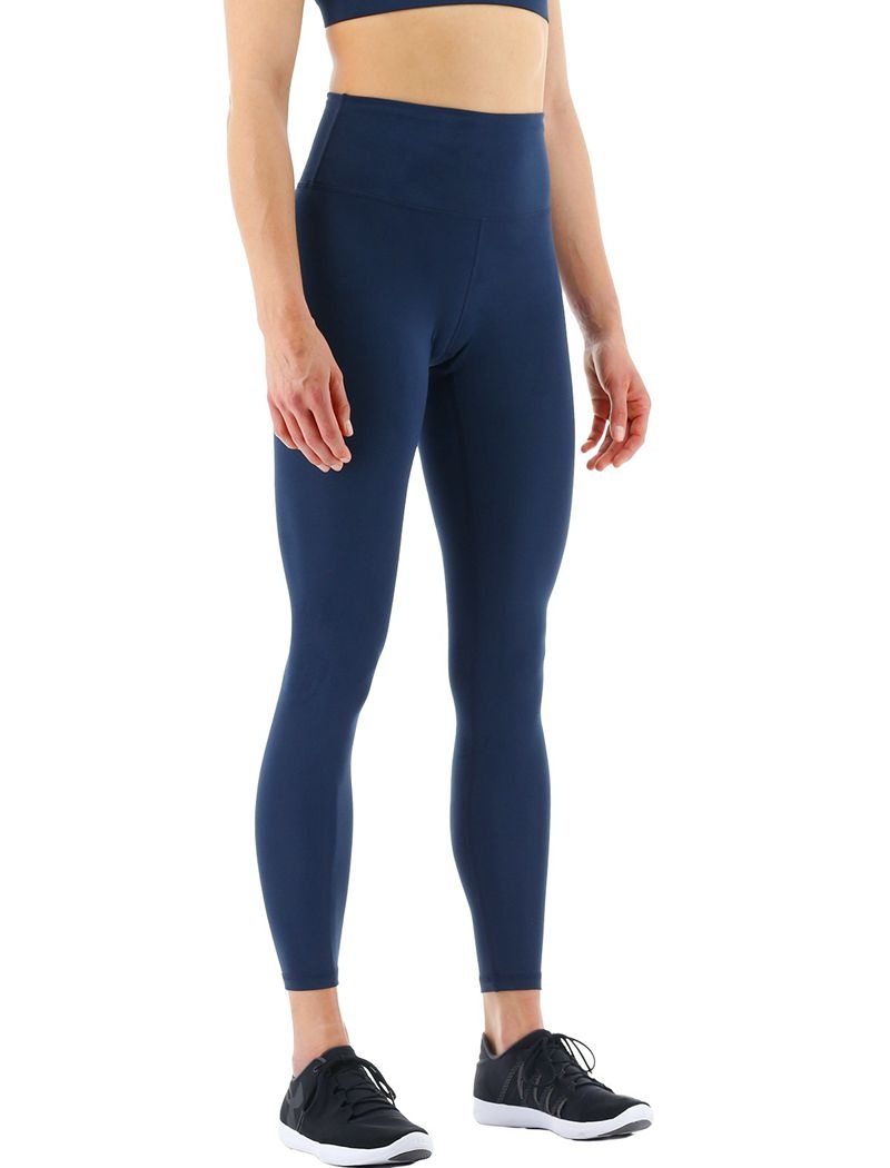 Leggings Tyr Base Kinetic? High-rise 28 Femme Bleu Foncé | 79463698LUG