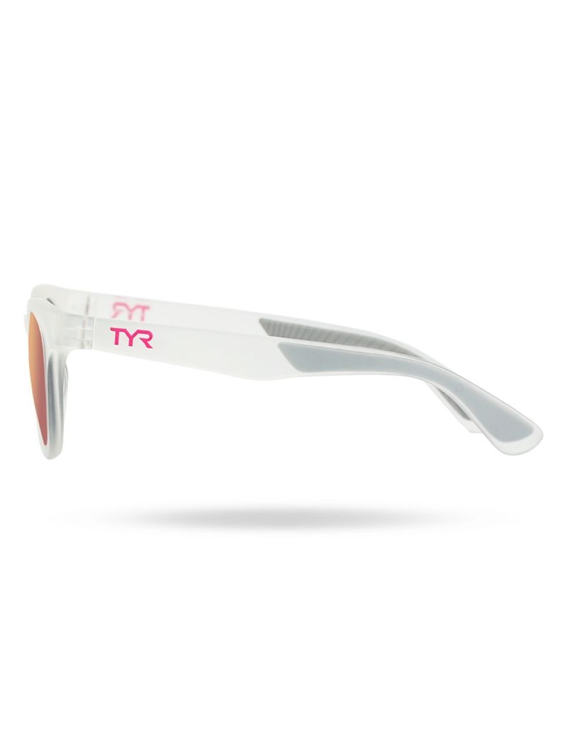 Lunette de Soleil Tyr Ancita Hts Polarized Homme Rose Blanche | 48820233MBQ