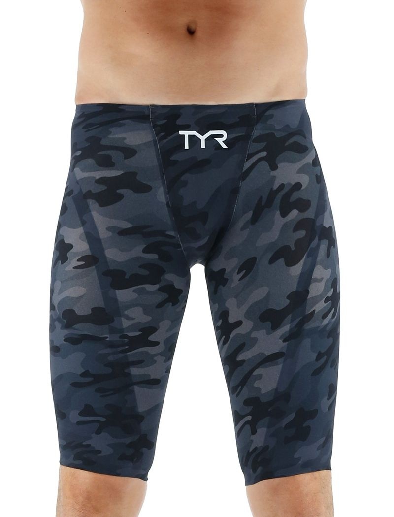 Maillot de Bain Tyr Venzo? High-waist Jammer Camo Homme Noir Camouflage | 31998113PRF