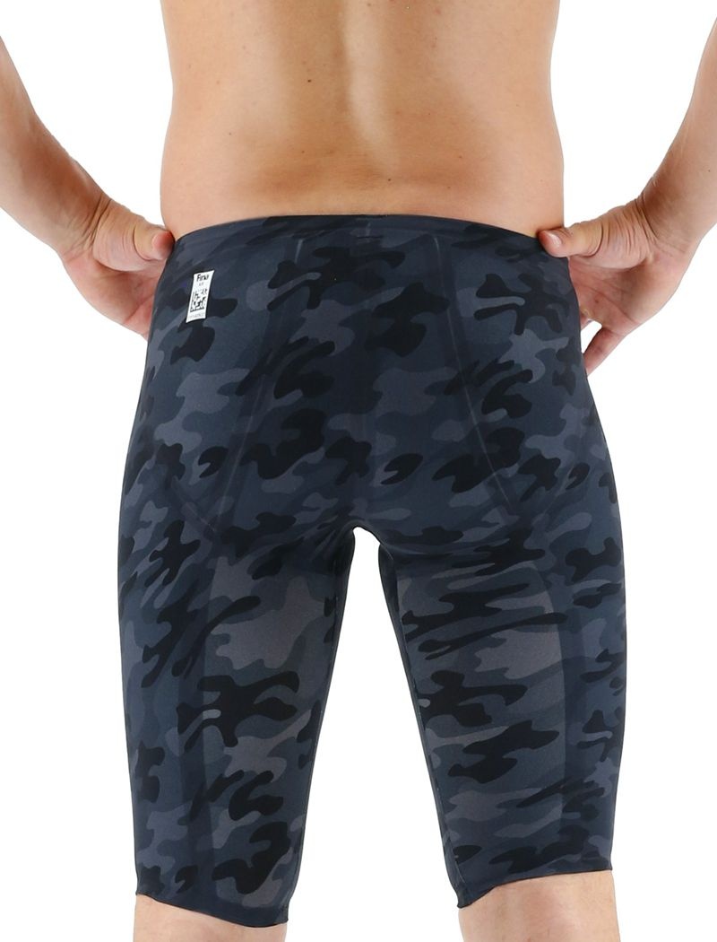 Maillot de Bain Tyr Venzo? High-waist Jammer Camo Homme Noir Camouflage | 31998113PRF