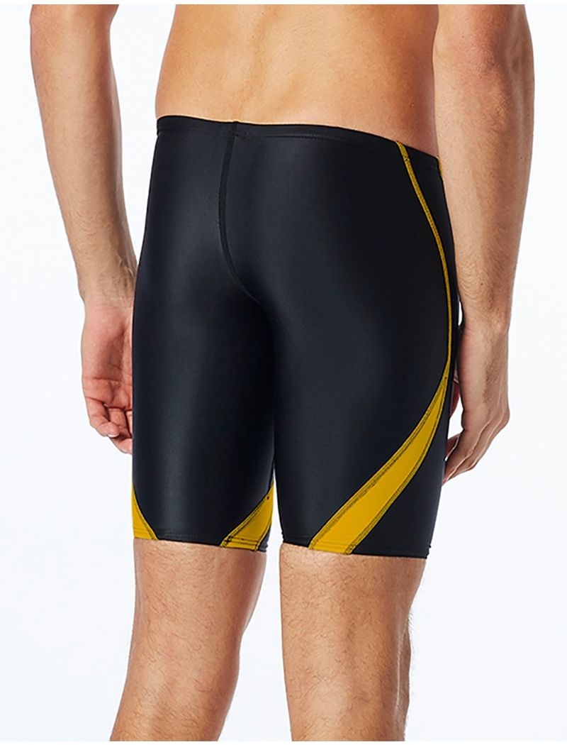 Maillot de Bain Tyr Tyreco? Alliance Jammer Splice Homme Noir Jaune | 17553575IOG