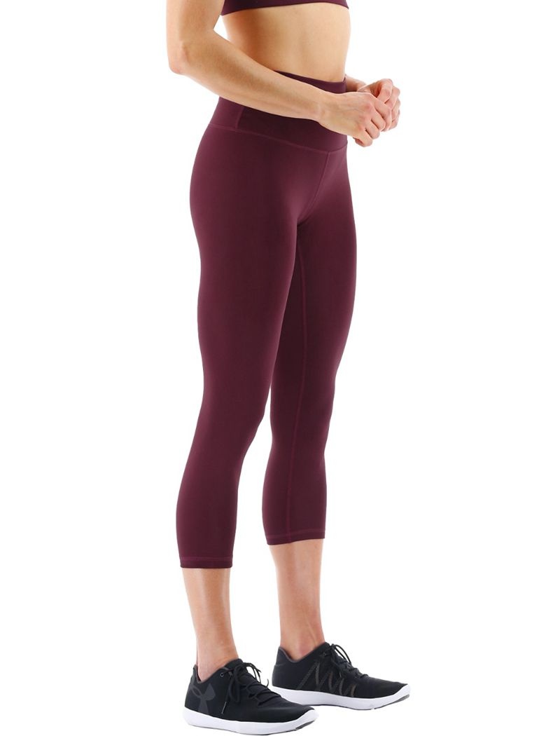 Leggings Tyr Base Kinetic? High-rise 21 Femme Bordeaux | 16967865FCT