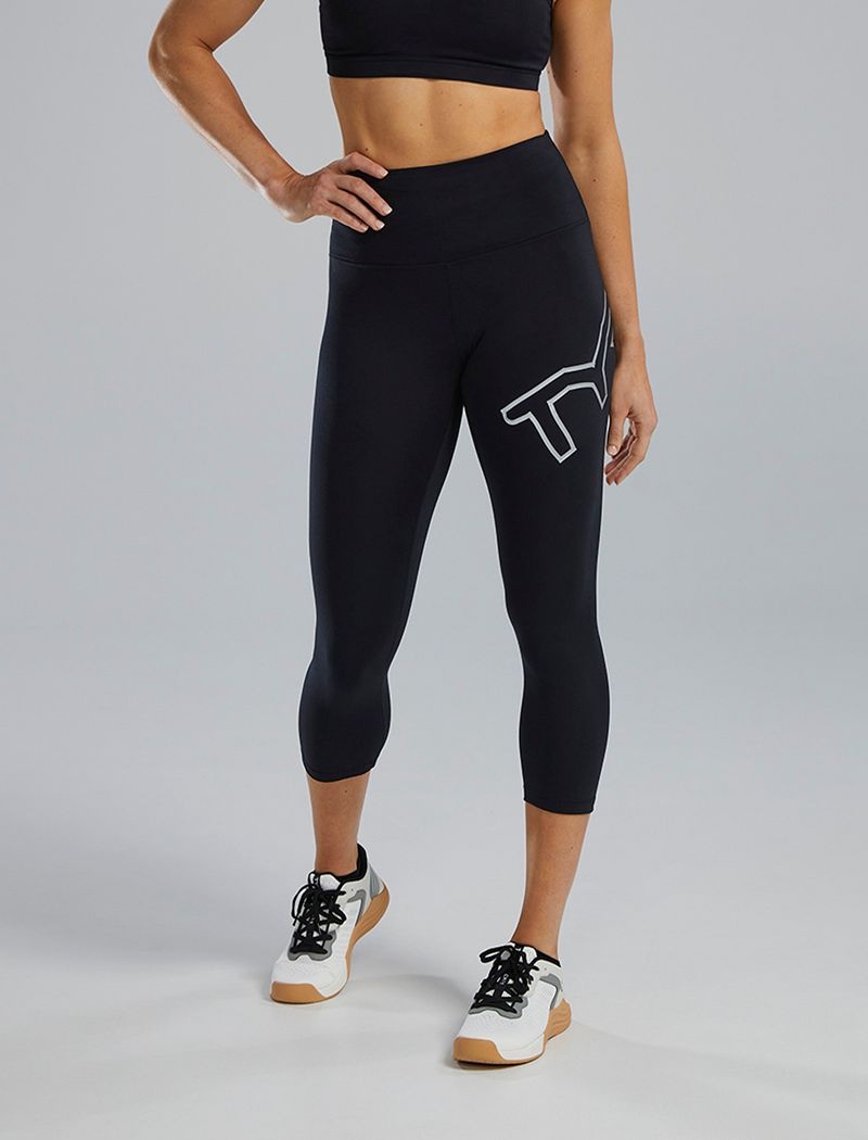 Leggings Tyr Base Kinetic? High-rise 21 Logo Femme Noir | 61435122POQ