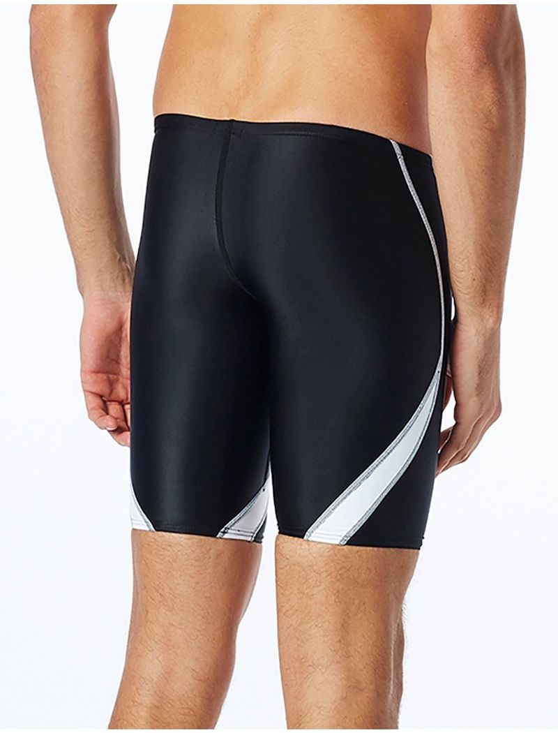 Maillot de Bain Tyr Tyreco? Alliance Jammer Splice Homme Noir Blanche | 02541464MKC