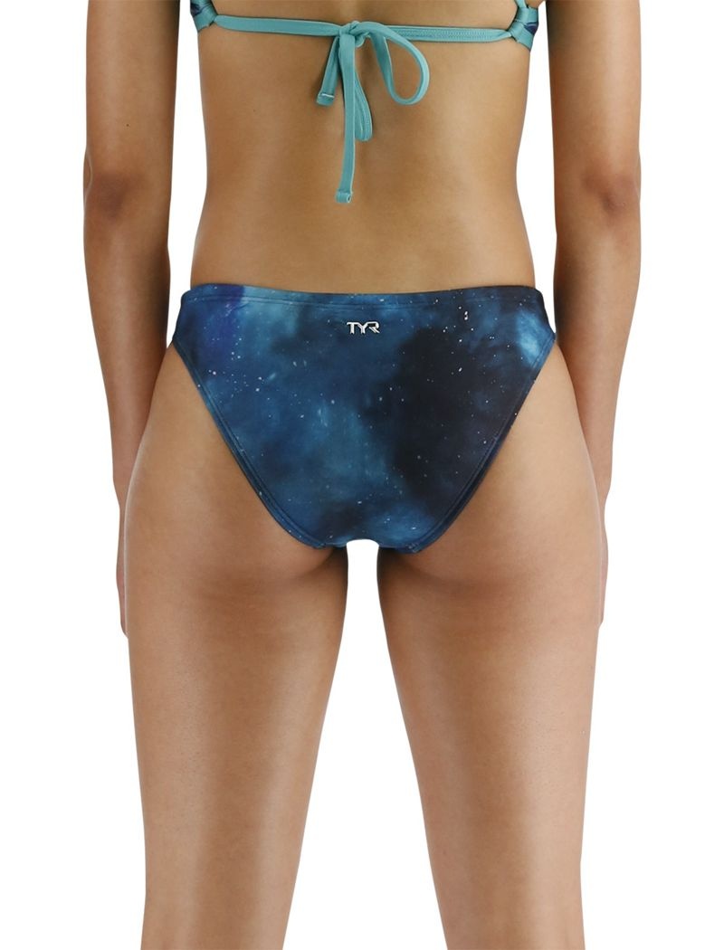 Bas de Bikini Tyr Durafast Elite? Classiche Full Coverage Femme Bleu Marine Turquoise | 39309801RIE