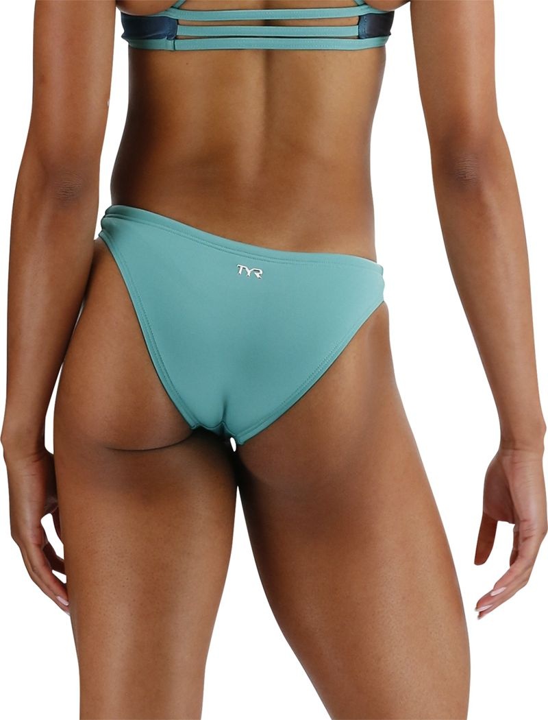 Bas de Bikini Tyr Durafast Elite? Classiche Mini Femme Turquoise Clair | 98401684QMK